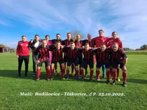 Budišovice - Těškovice  2:6 (1:3)