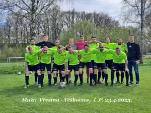 Vřesina - Těškovice   6:2 (3:1)